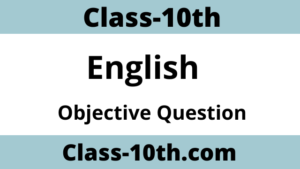 Read more about the article Class 10th English Prose Objective Chapter 7 (अंग्रेज़ी)