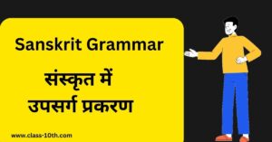 Read more about the article संस्कृत में उपसर्ग प्रकरण परिभाषा, भेद- Sanskrit Grammar